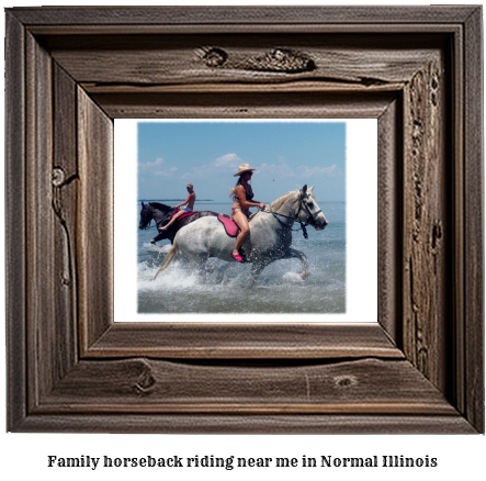 family horseback riding near me in Normal, Illinois